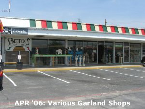 APR '06: Various Garland Shops