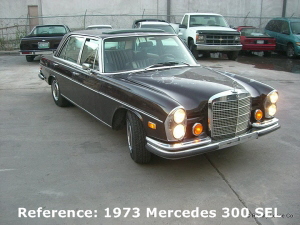 NOV '08: 1973 Benz 300 SEL 4.5