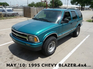 MAY '10: 1995 CHEVY BLAZER 4x4