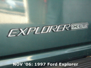 NOV '06: 1997 Ford Explorer